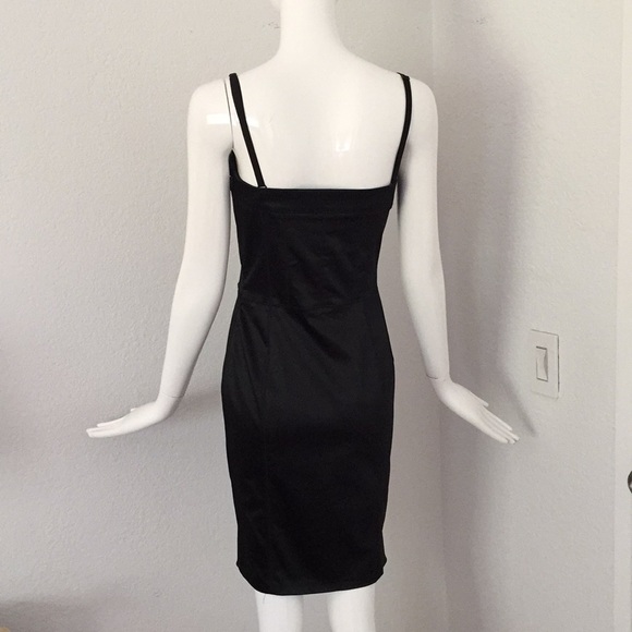 JOHN GALLIANO EMBELLISHED FITTED SATIN DRESS - Picture 7 of 8